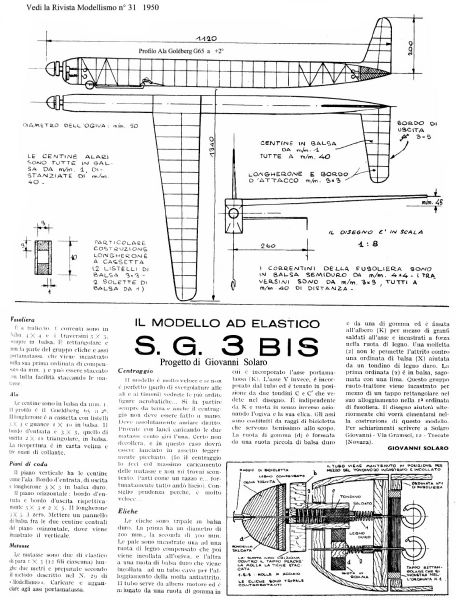Veleggiatore S.B. 3 bis